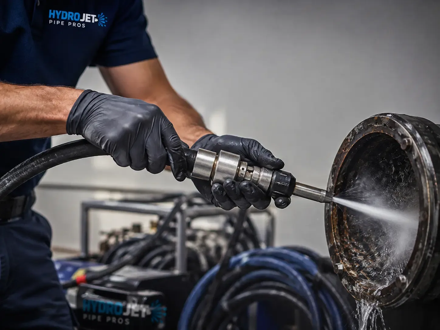 Hydro Jet Pipe Descaling in University, MS
